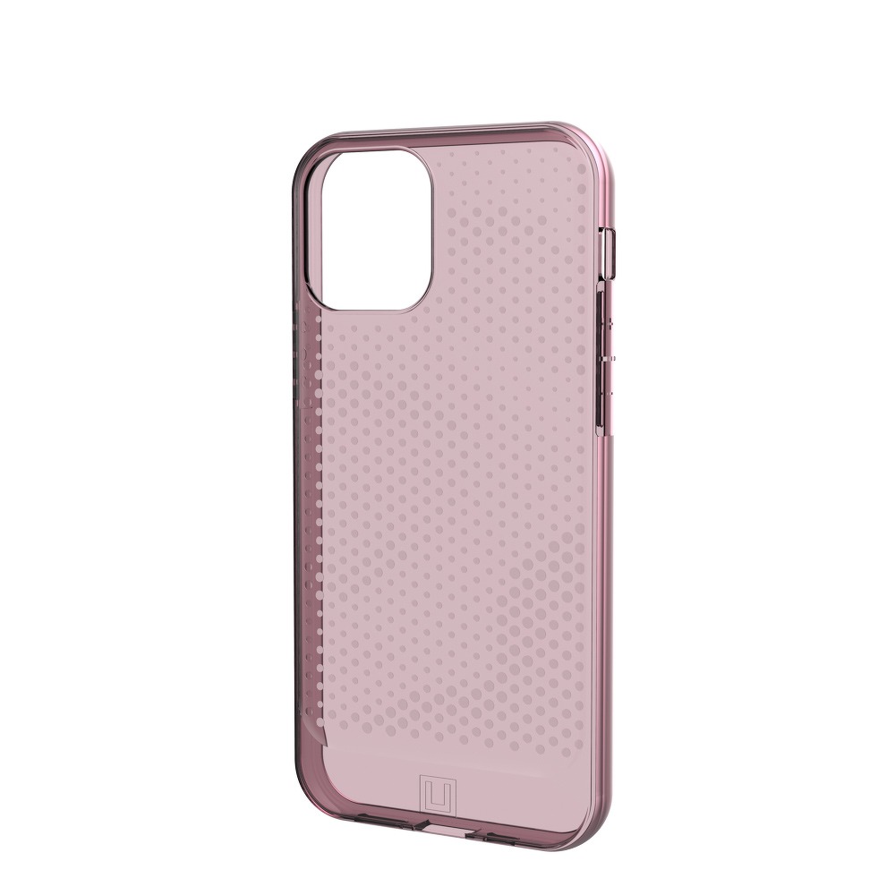 Uag urban armor gear case lucent pour iphone 12 12 pro vieux rose